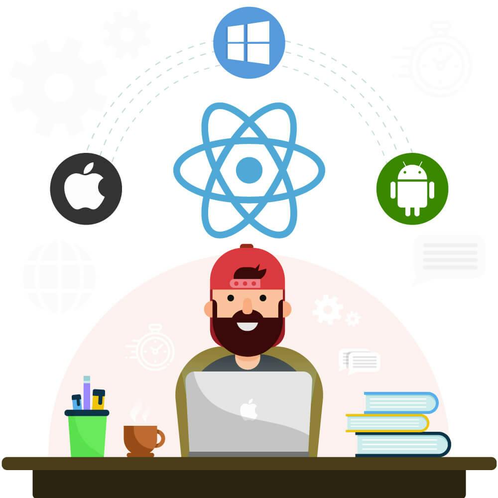 Create iOS, Android, and Windows apps using React web Development